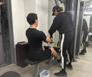 30代男性ボディメイクコンサル3ヶ月週3回コースのお客様