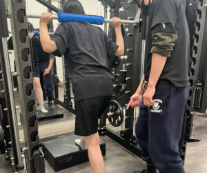 お客様のトレーニング風景です