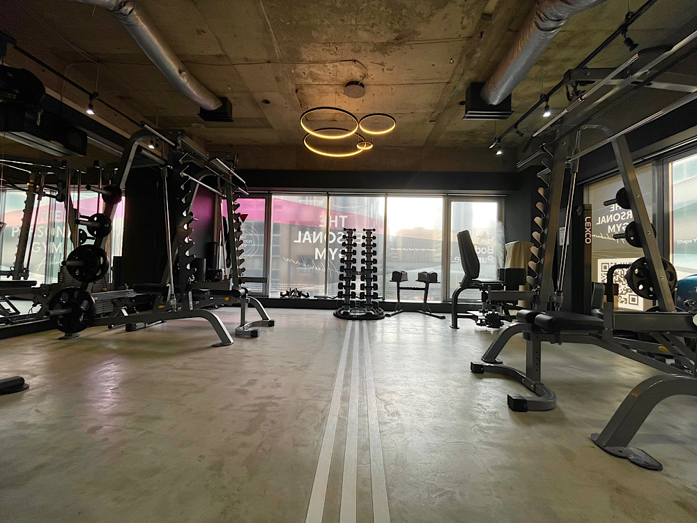ジム内の写真