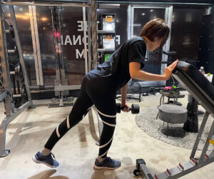 トレーニング中の写真