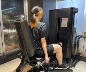 トレーニング中の写真