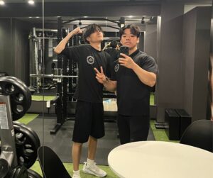 安井さんとのセッション後の写真