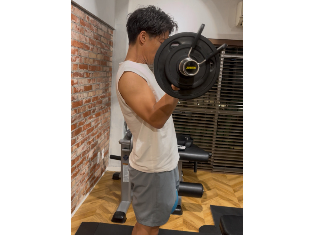 トレーニングを行う様子