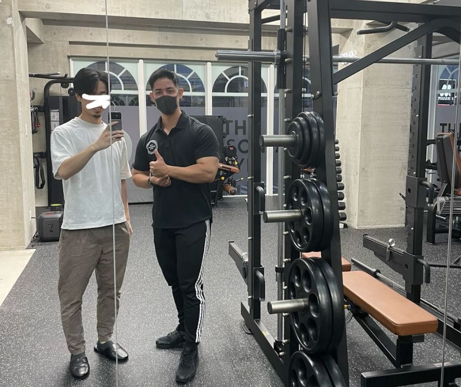 コンプレックスであるガリガリを克服する為に、人生初めてのパーソナルジムへ！！