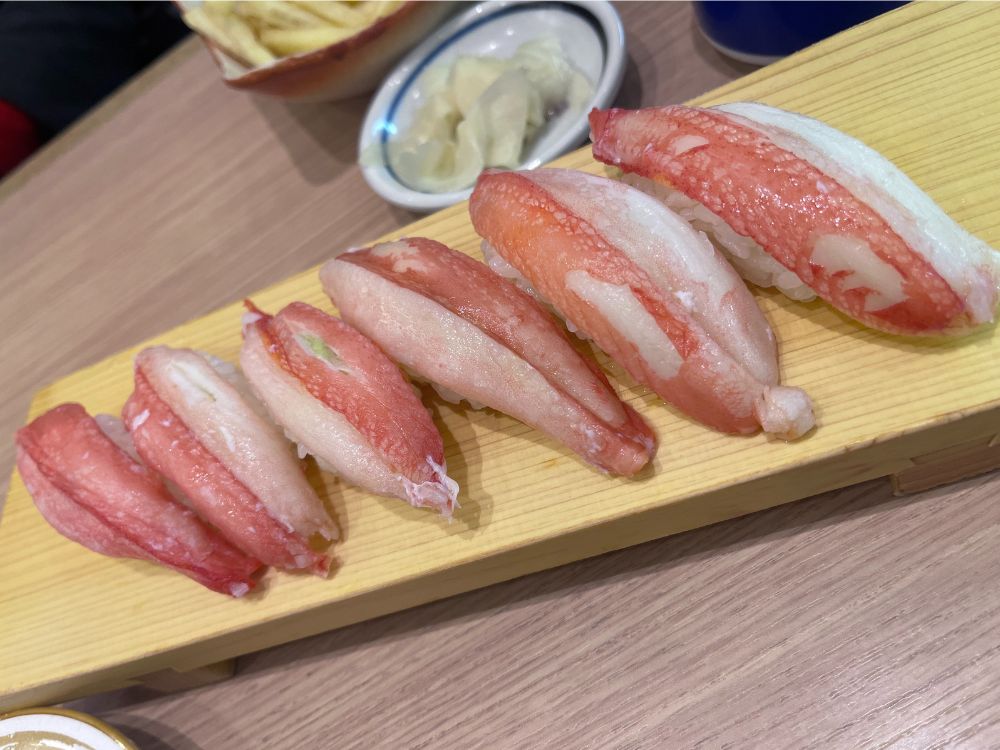 カニ寿司の写真