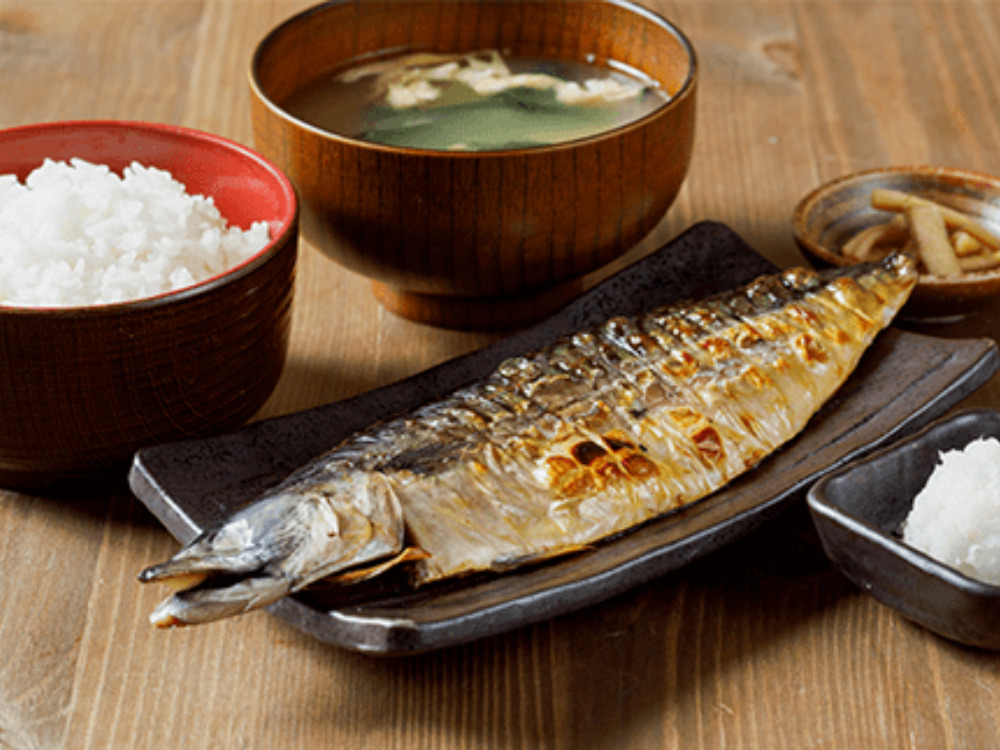 鯖の定食