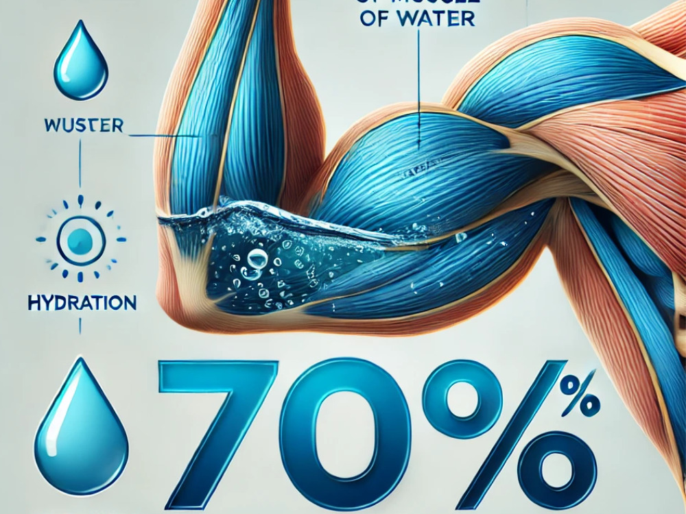 筋肉の水分量を可視化