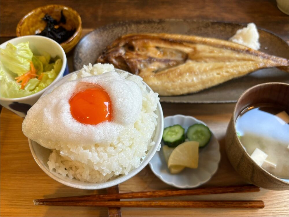 ほっけ定食の写真