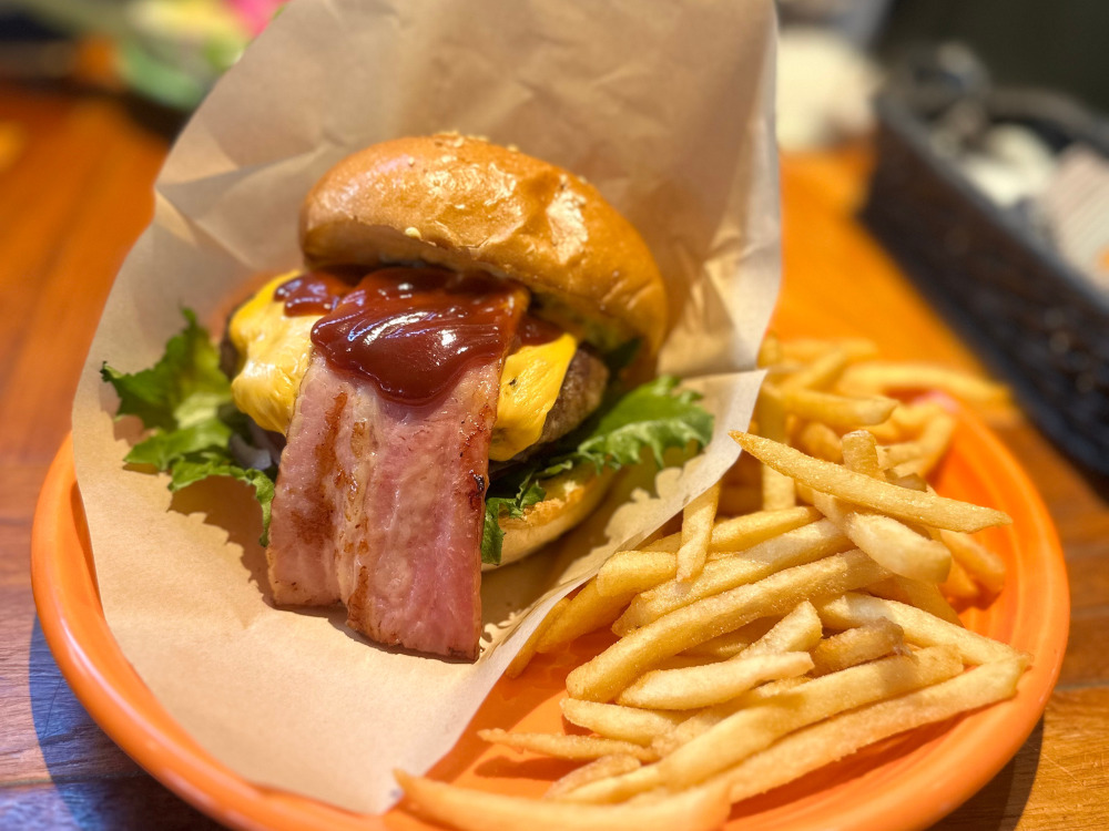 ハンバーガーの写真