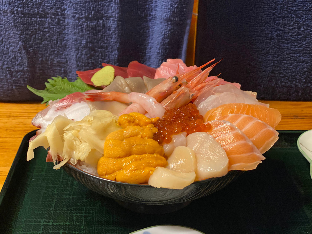 海鮮丼の写真