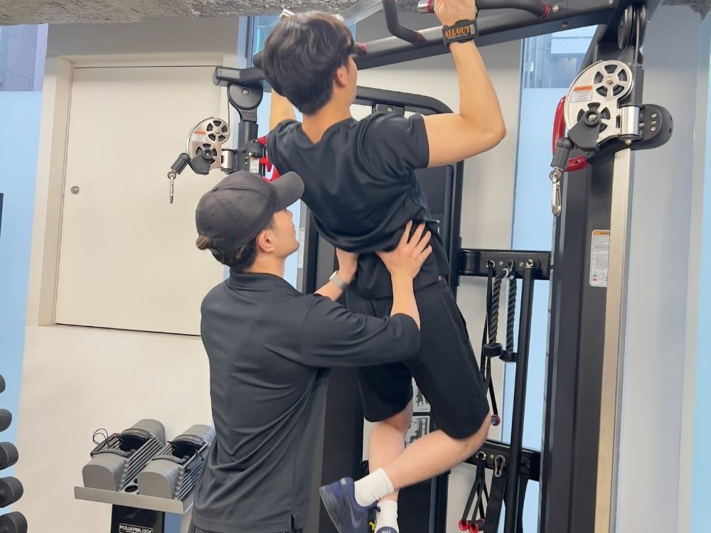 お客様のトレーニングの様子