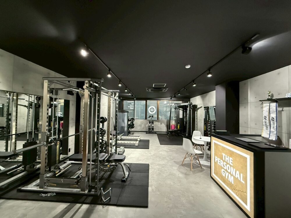 THE PERSONAL GYM 岡山店の内装