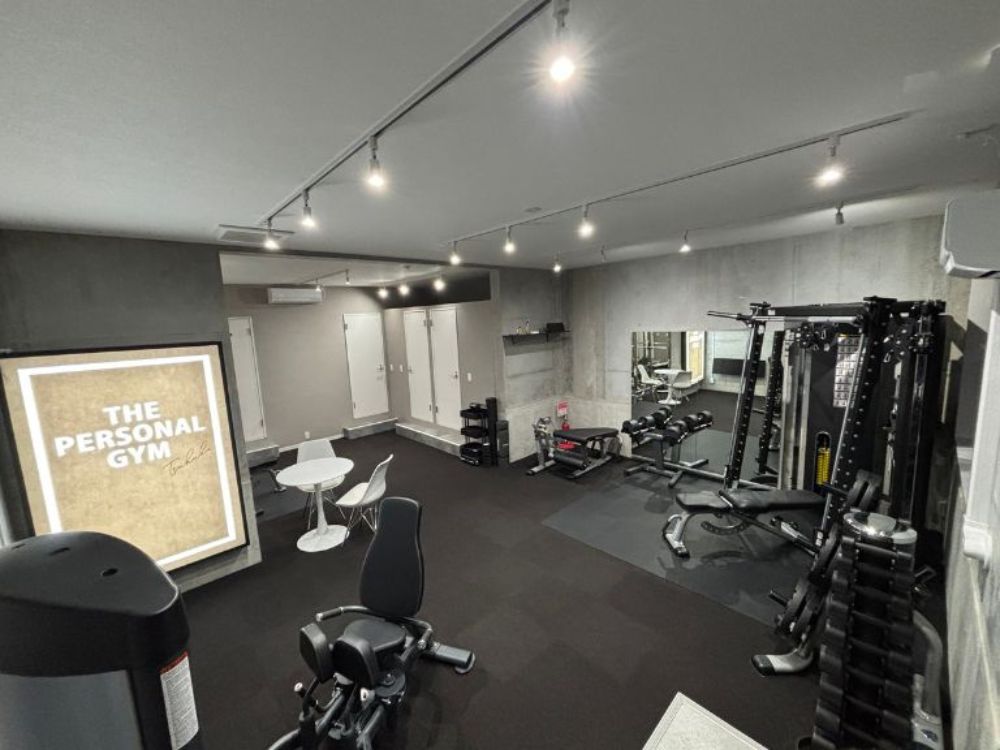 THE PERSONAL GYM つくば店の内装