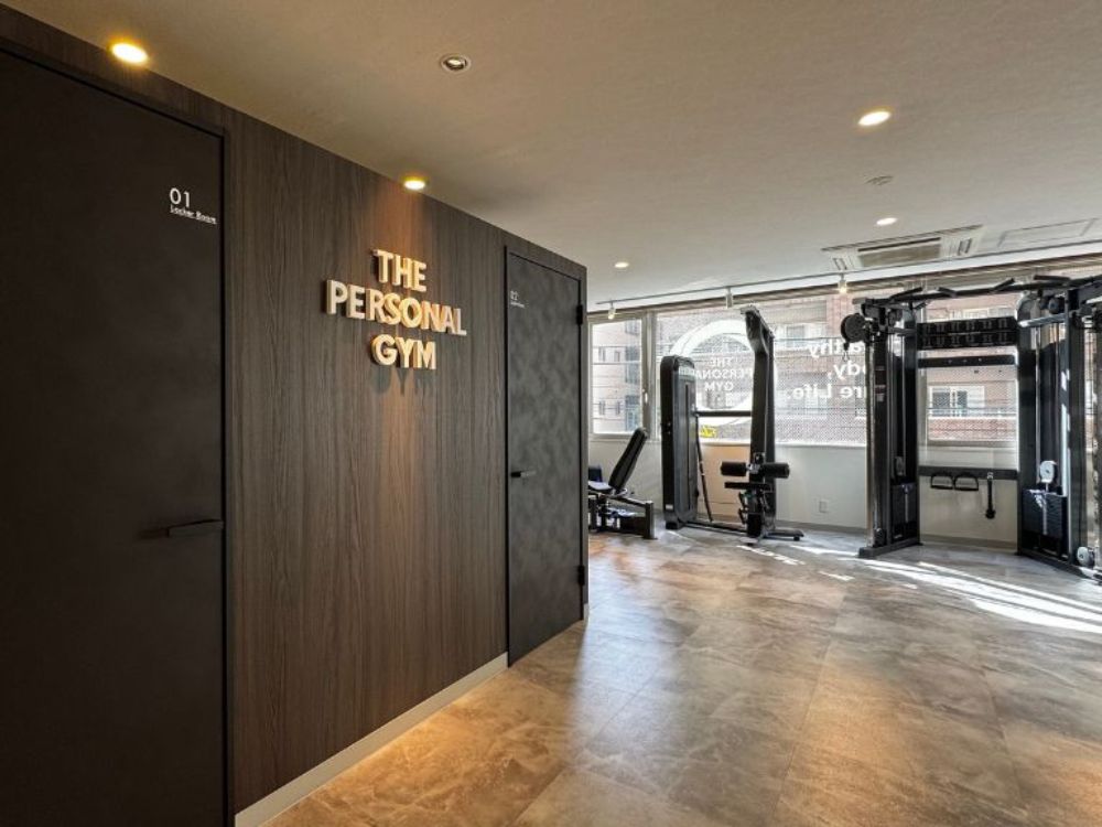 THE PERSONAL GYM 福岡薬院店の内装