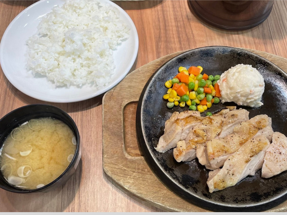 チキンステーキの写真