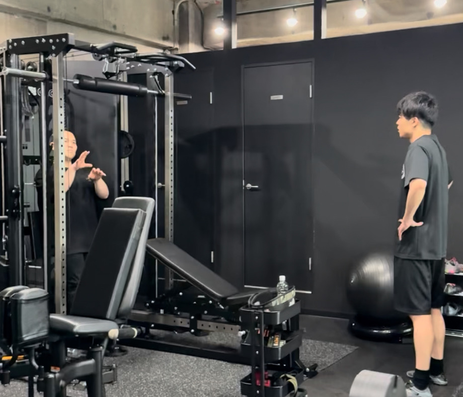 トレーニングが初めてでもわかりやすく説明してもらえます！