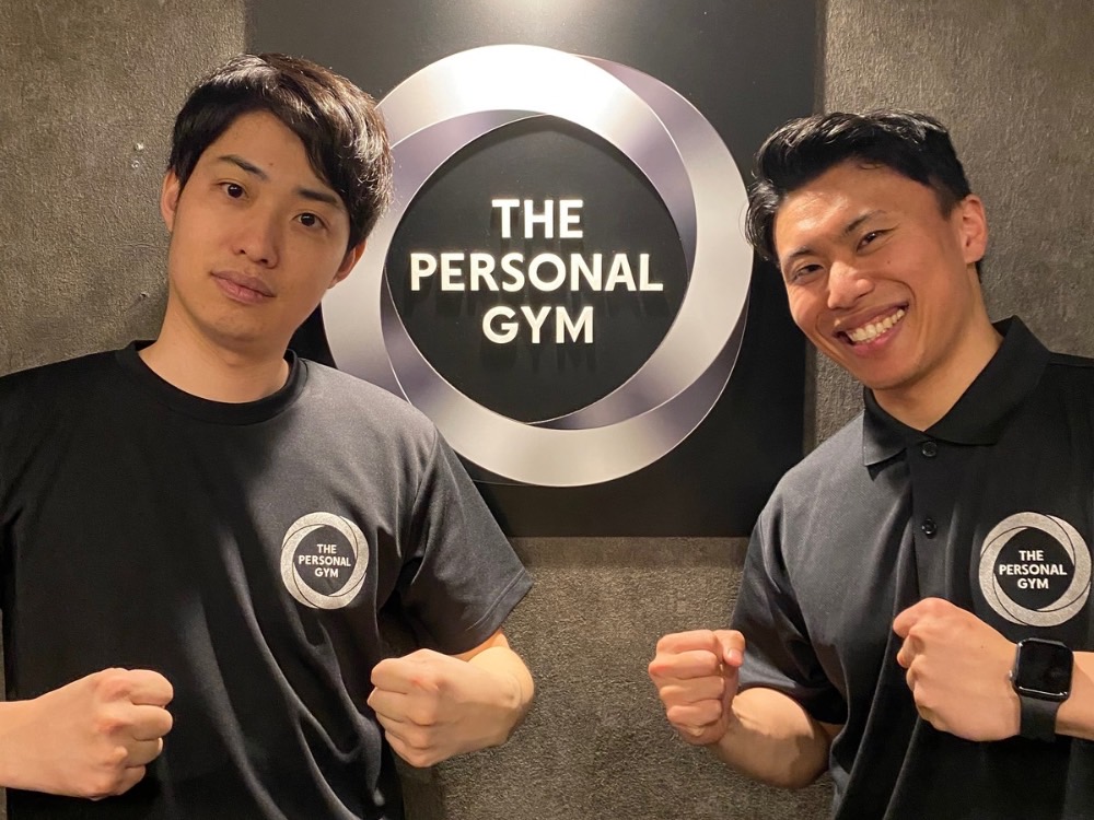 トレーナー大久保とお客様の写真