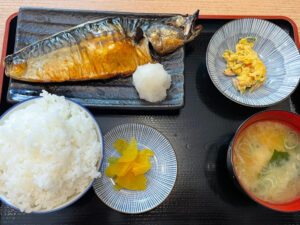 鯖定食の写真