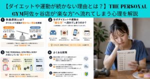 【快楽原則】THE PERSONAL GYM阿佐ヶ谷店が実践する脳が続けたくなる行動の秘密について解説！？