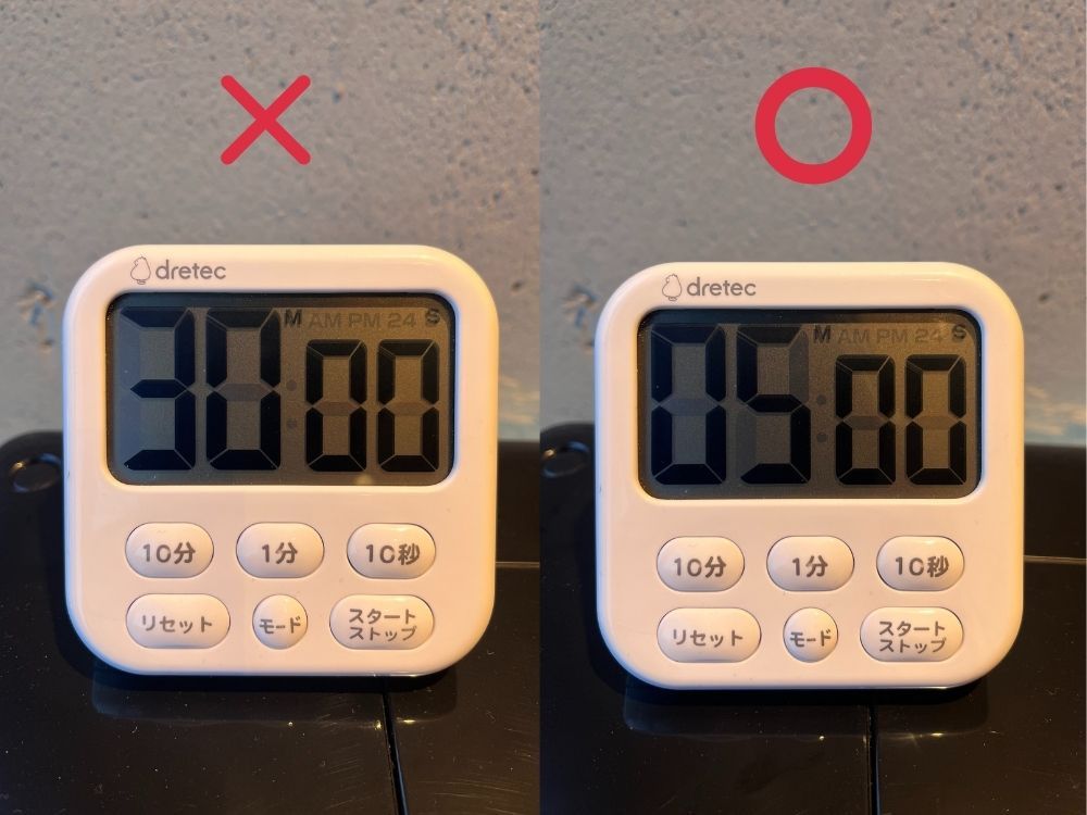 5分ルールを表し画像