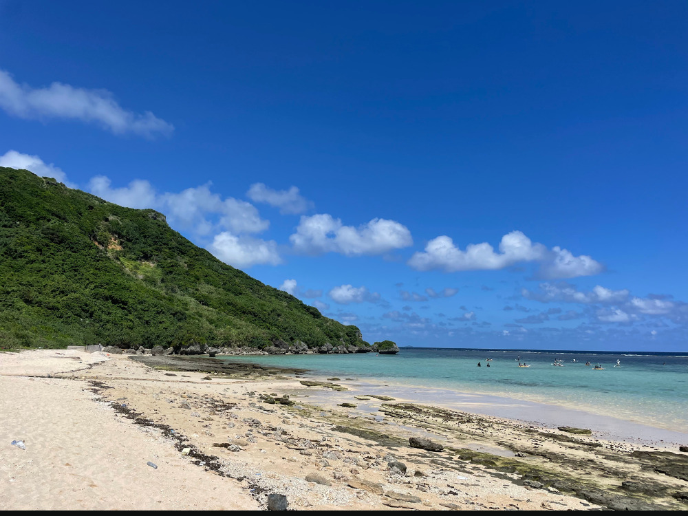 宮古島の砂浜