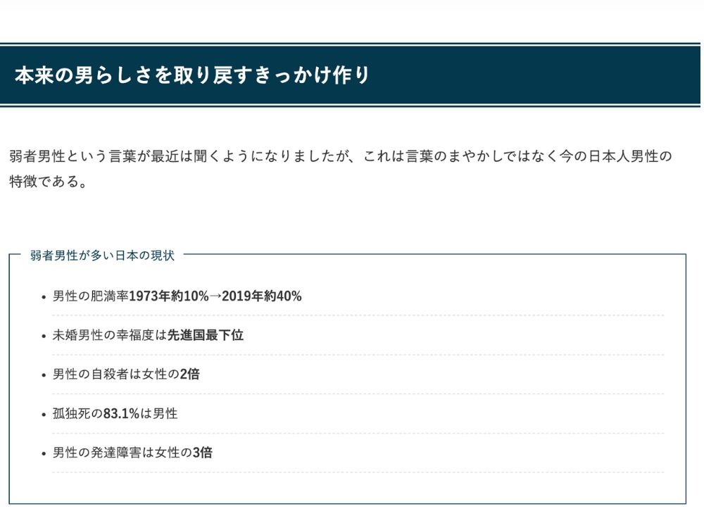 男性向けにフィットネス情報を発信する男のパーソナルジム
