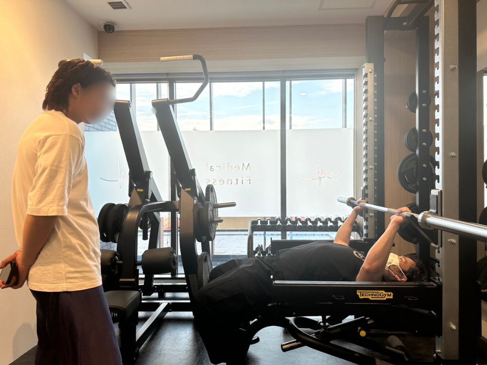 トレーニング指導の様子