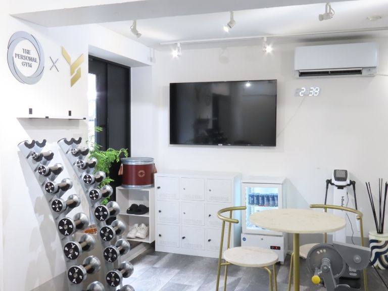 THE PERSONAL GYM 東麻布店の公式サイト掲載トレーニングスペース画像