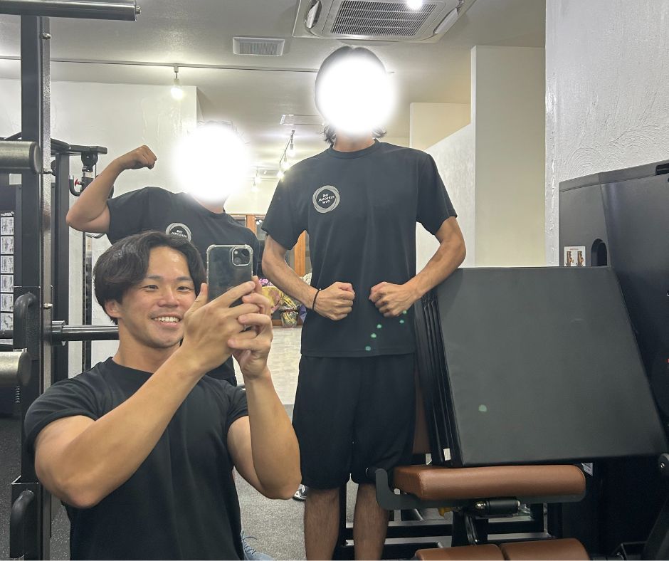 毎回丁寧に教えていただき筋肉が喜び震えてます！！