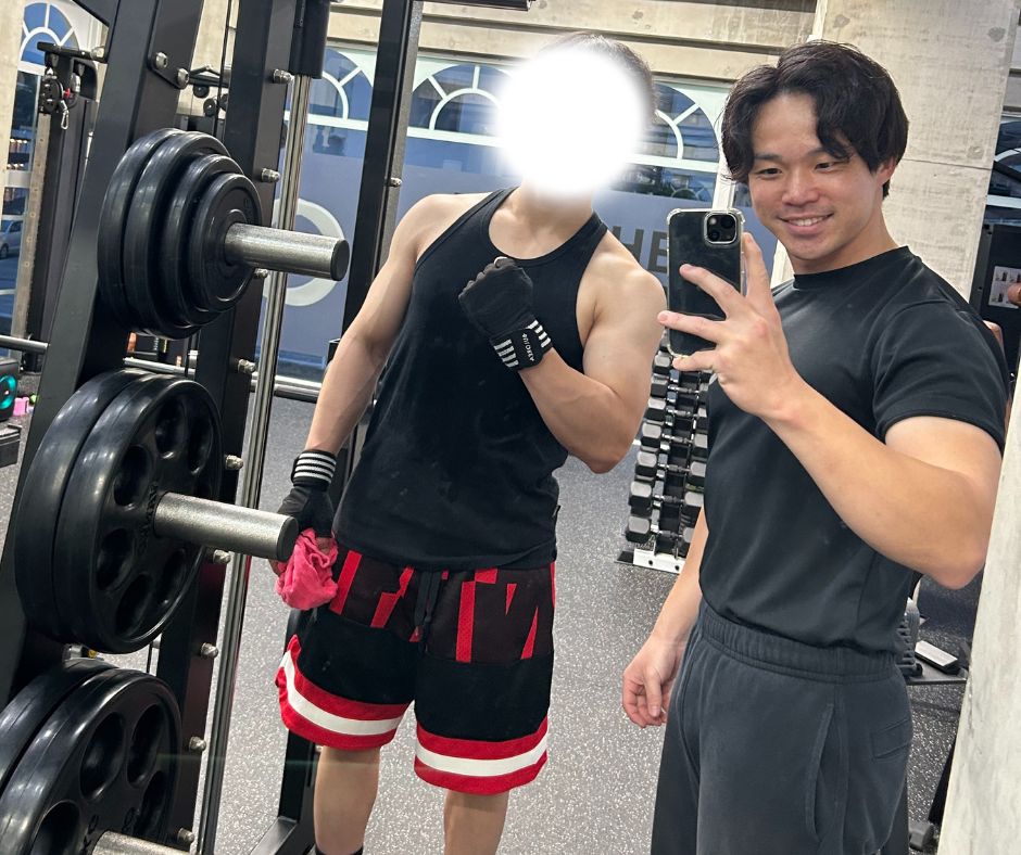 自分にあったトレーニングメニューを模索・提案してくれて、日々効果を実感しています！