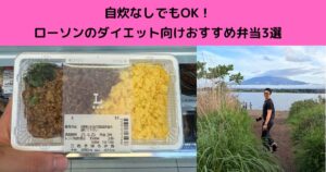 自炊なしでもOK！ローソンのダイエット向けおすすめ弁当3選