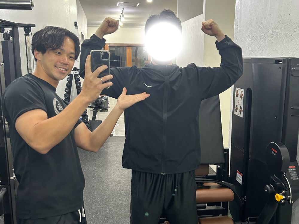 お客様との写真