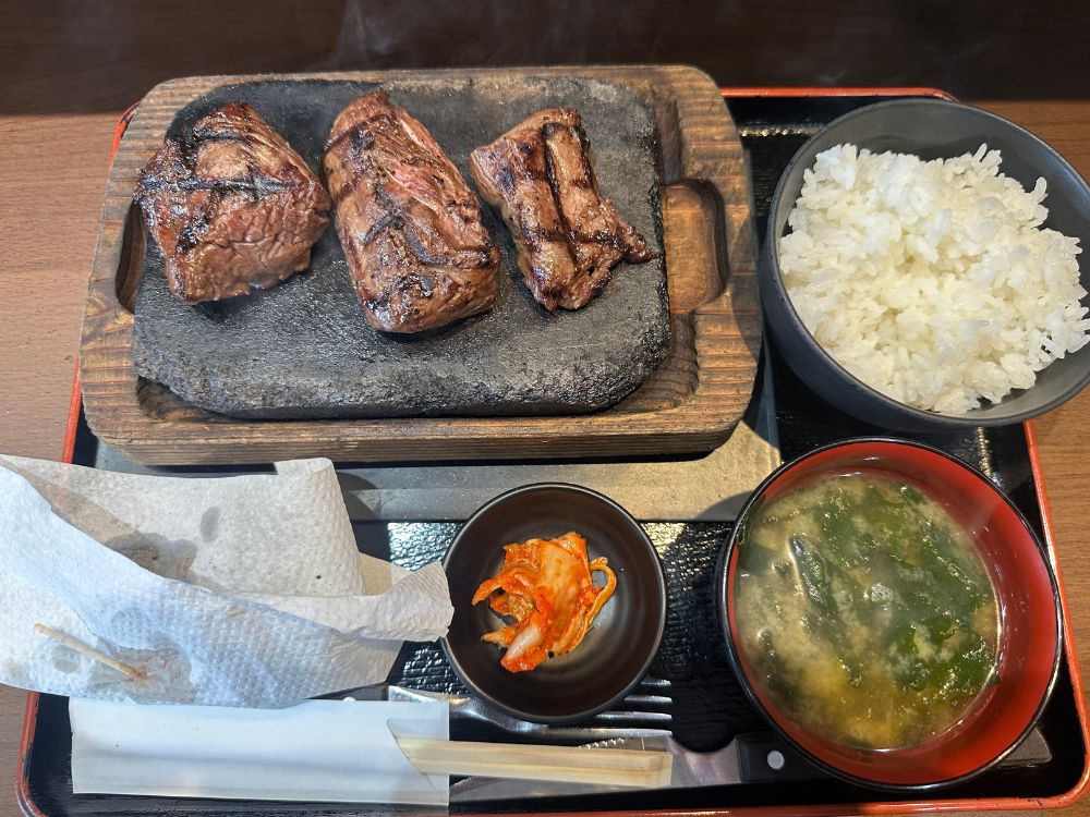 食事の写真