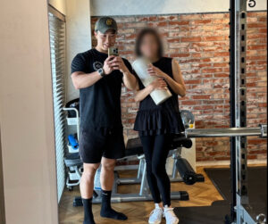 お客様との写真