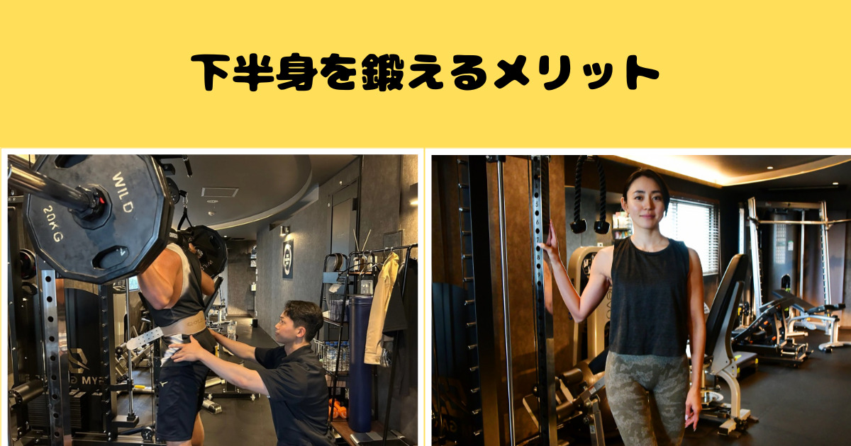下半身を鍛えるメリットについて徹底解説【THE PERSONAL GYM千葉駅前店】