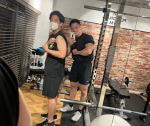 お客様との写真