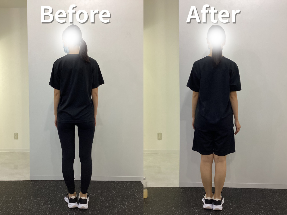 T様ビフォーアフター背面