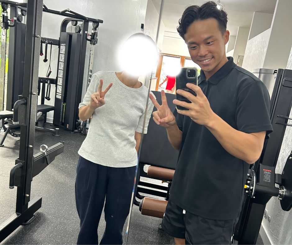 大栗トレーナーは話も聞いてくれて楽しい！那覇市で、女性でも安心して通いやすいジムです！