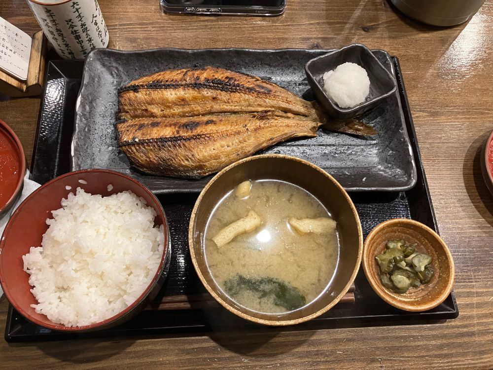ほっけ定食