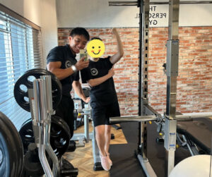 トレーナーとお客様