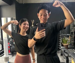 上村様とトレーナー外間