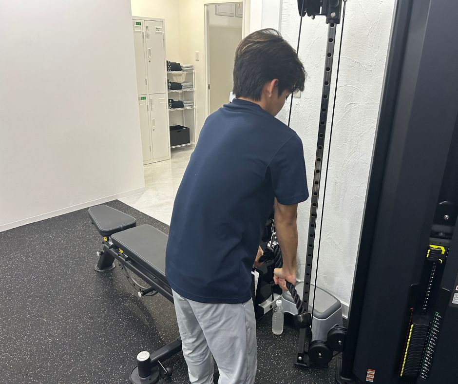 2ヶ月ほどで体重も5kg増えて上半身も筋力アップの効果も実感しています！