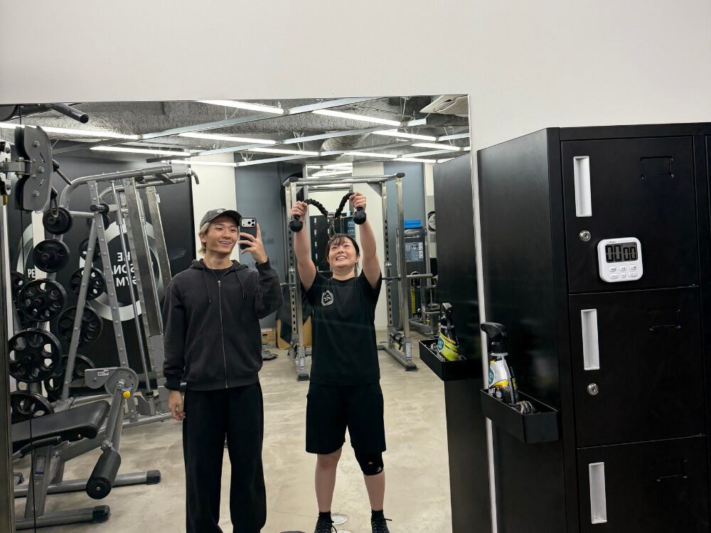 新宿御苑店に通う女性のお客様の写真