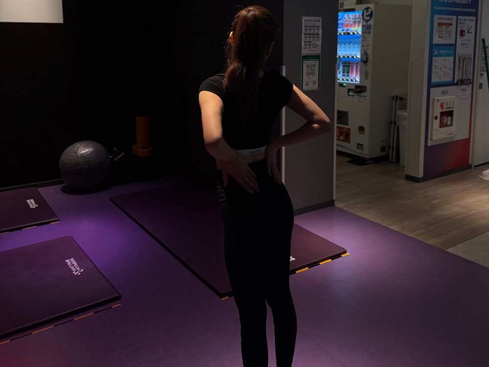 THE PERSONAL GYM（ザパーソナルジム）国分寺店に通うCさんの自主トレ写真