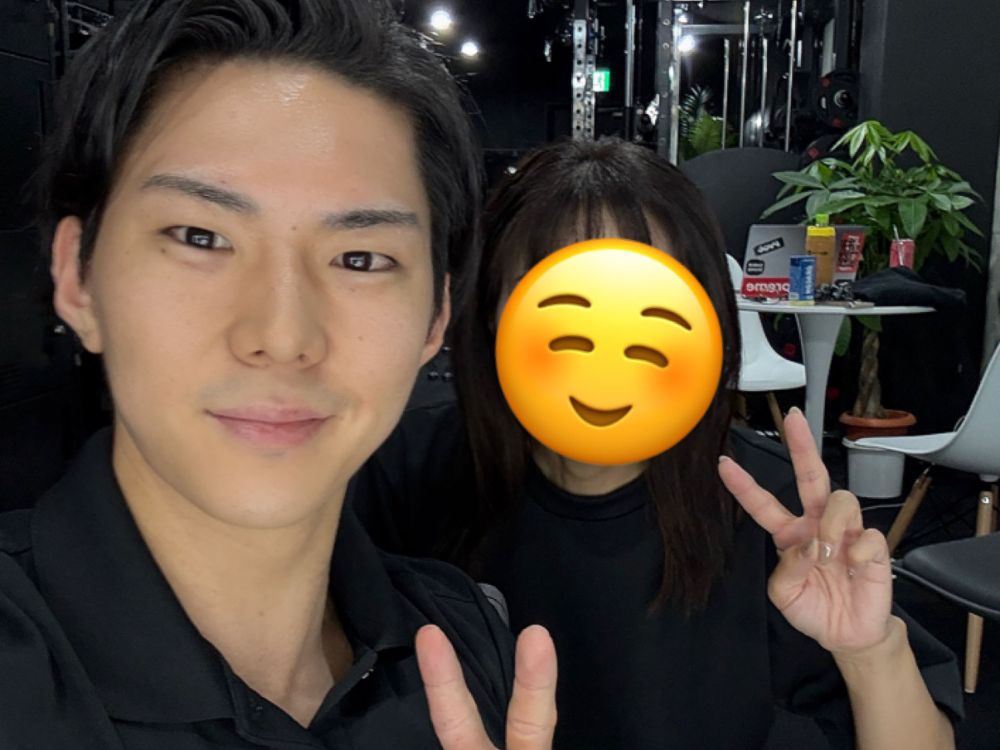 お客様とトレーナー