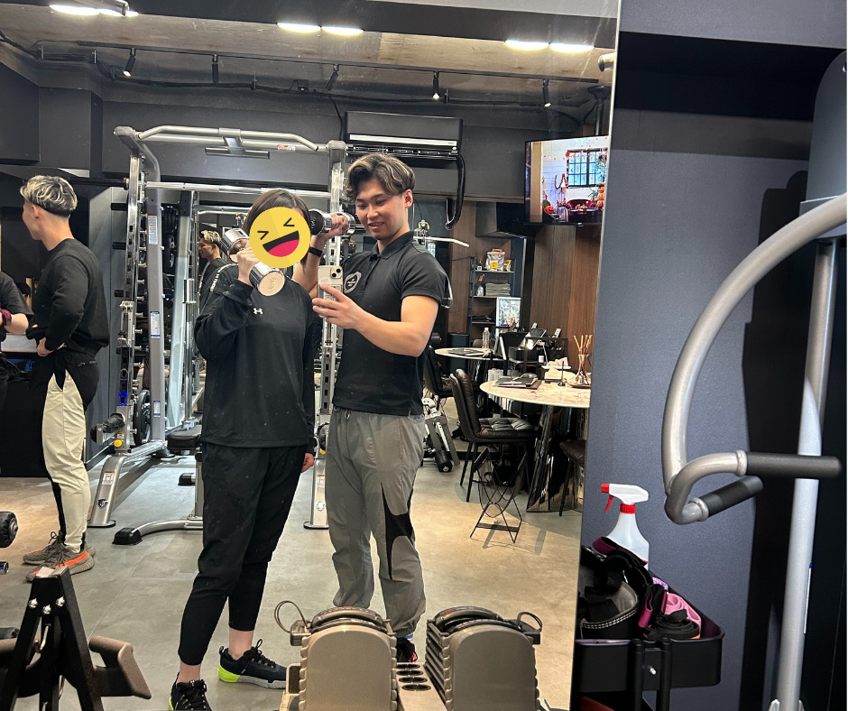 トレーニング初心者の私でも無理なく成果を出せるジム！！