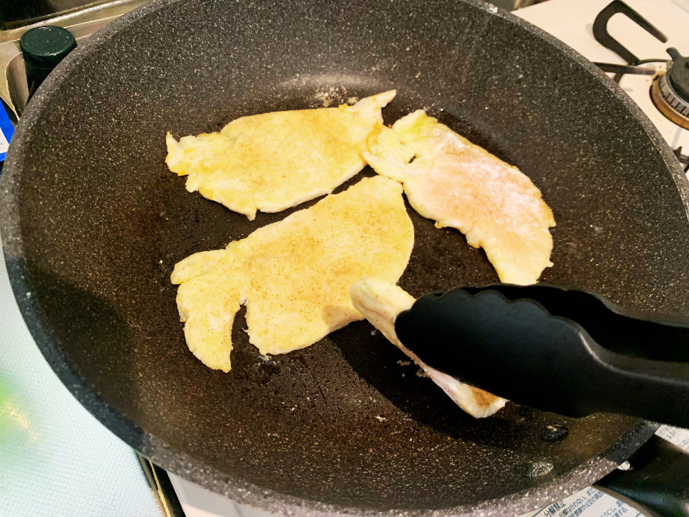 ささみステーキ　調理方法③