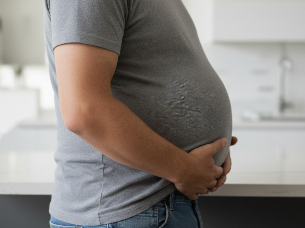 太っているお腹　イメージ画像