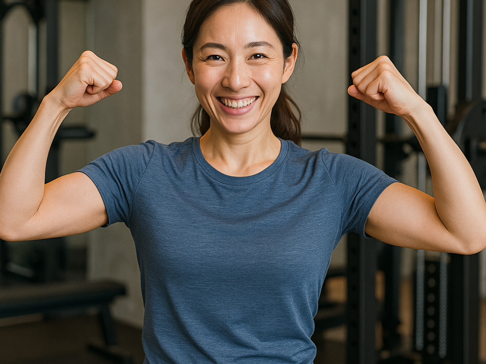 元気な女性