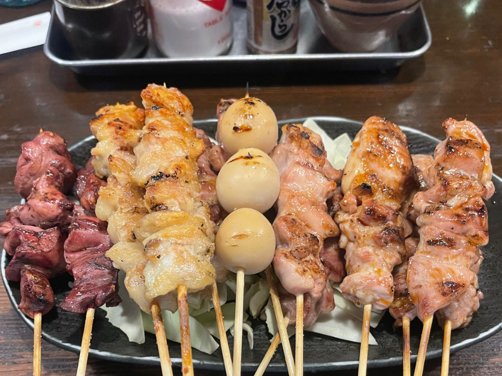 焼き鳥の画像
